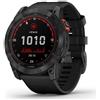 GARMIN - Smartwatch Fenix 7X Solar Display 1.4' MIP 51 mm Digitale l Touch screen Wi-Fi GPS Colore Grigio