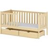 AKL Furniture - Letto Per Bambini Singolo 200x80x96 Cm
