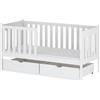 AKL Furniture - Letto Per Bambini Singolo 200x80x96 Cm