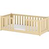 AKL Furniture - Letto Per Bambini Singolo 200x80x62 Cm