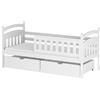 AKL Furniture - Letto Per Bambini Singolo 200x80x85 Cm