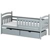 AKL Furniture - Letto Per Bambini Singolo 200x80x85 Cm