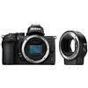 NIKON SPEDIZIONE GRATUITA - Nikon - VOA050K003 Kit Fotocamera Mirrorless Z50 + Adattatore FTZ Colore Nero