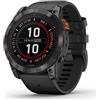 Garmin - Smartwatch Fenix 7X Pro Display 1.4' Digitale Touch screen Wi-Fi GPS Colore Grigio