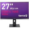 TERRA - Wortmann Ag Terra 3030218 Monitor Pc 68,6 Cm (27'') 2560 X 1440 Pixel Quad Hd Led Nero