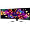 MSI - Monitor 49' LED Curvo Gaming MPG 491CQP 5120x1440 Quad HD Tempo di risposta 0,03 ms Frequenza di Aggiornamento 144Hz