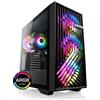 CSL COMPUTER - Pc Desktop Gaming M10930 AMD Ryzen 5 7500F 6 Core 3.7 GHz Ram 16 GB SSD 500 GB AMD Radeon Graphics 2 x USB 3.2 Type A - SPEDIZIONE GRATUITA