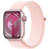 APPLE - Watch Serie 9 Impermeabile 5 ATM Display Digitale 64 GB Cardiofrequenzimetro Bluetooth Wi- Fi NFC 4G LTE GPS Rosa - Europa - SPEDIZIONE GRATUITA