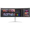 LG - Monitor LED 49' 5120 x 1440 Frequenza di Aggiornamento 144 Hz Tempo di risposta - 5 ms -