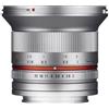 SAMYANG - 12mm F2.0 NCS CS, Ampio, SLR, 12/10, APS-C, Micro quattro terzi, Argento - SPEDIZIONE GRATUITA