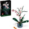 LEGO Icons Orchidea, Set Collezione Botanica Piante Artificiali, Modellino da Co