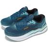 Brooks Ghost Max 2 2E Wide Moroccan Blue Aqua Orange Men Running 1104312E-431