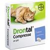 Drontal*2 cpr 230 mg + 20 mg gatti