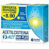 Acetilcisteina act 600 plus 12 bustine