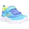 Skechers Microspec Advance, Scarpe da Ginnastica Bambina, Turquoise/Lime, 23 EU