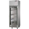 Tecnodom Armadio frigorifero in acciaio inox - mod. bg04ebtpv - ventilato - capacita' lt 400 - n. 1 porta vetro - temperatura -18°/-22°c - dim. cm l 60 x p 62 x h 190/208 - norma ce