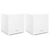 Tenda Nova MW12 Wi-Fi Mesh, Tri-band AC2100, Copertura WiFi fino a 370 MQ, 2 Porte LAN Gigabit, Router e Access Point, Controllo Genitori, Ripetitore Compatibile con Alexa, 2 Pezzi