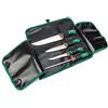 Sanelli linea Premana Professional, Set coltelli Macellaio, Rotolo cuoco, Nero/Verde/Rosso