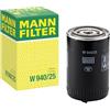 Mann Filter MANN-FILTER W 940/25 Filtro dell'olio - per Autovetture + veicoli commeriali