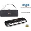 Casio SA81 NUOVA TASTIERA SA 81 (EX SA76 SA77) NERA 44 Tasti Kit Borsa + 6 PILE