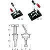 ULTRAFLEX S.p.a. B50 BILEVA LEVE DIRITTE CROM. Bileve B46 B50 - B58 B59