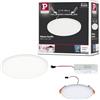 Paulmann 92391 pannello LED faretti da incasso Veluna VariFit IP44 bianco neutro 125 mm rotondo incl. 1x8,5 watt soffitto raso illuminazione soffitto plastica soggiorno illuminazione 4000 K