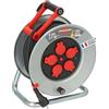Brennenstuhl 1207951 Silver XL - Avvolgicavo elettrico, IP44 40 m H07RN-F 3G2,5