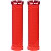 Funn Hilt Manopole per Mountain Bike con sistema di bloccaggio semplice, leggere ed ergonomiche, con un diametro interno di 22 mm, manopole uniche per manubrio con motivo (Verde Oliva)
