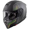 Premier CASCO HYPER BP 6 BM,NERO/GIALLO/VERDE,XS