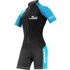 CRESSI TIBURON 2MM SLEEVES LADY muta shorty donna