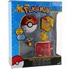 TOMY Pokemon Throw 'n' Pop Pokeball Pikachu & Poke Ball/Cubone & Repeat Ball Figure Set