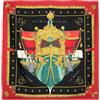CHANEL Pre-Owned - Foulard Vue du Carosse de la Galère La Réale - Donna - seta - Taglia unica - Nero