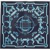 Hermès Pre-Owned - Foulard Mors et Gourmettes - Donna - seta - Taglia unica - Blu