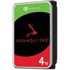 Seagate IronWolf Pro, 4 TB, NAS Internal Hard Drive, CMR 3.5 Inch, SATA 6 Gb/s 7