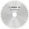 Bosch 1x Lama per sega circolare PRO Multi Material a filo per seghe portatili (per Alluminio, Materiali plastici, Ø mm, Professional Accessorio Sega circolare portatile)