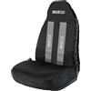 Sparco 3D coprisedile auto universale grigio con intreccio laterale