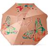 Atosa ombrellone ø 200 cm reclinabile in alluminio modello con upf 50+ rosa, Rosa, 200 cm