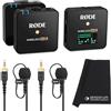 Rode Wireless Go II+ 2 microfoni Lavalier Go