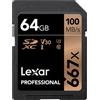 Lexar Professional 667x UHS-I SDXC 64GB