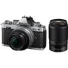 Nikon Z fc + 16-50mm + 50-250mm Silver.Garanzia Nikon 2 anni