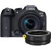Canon EOS R7 + RF-S 18-150mm f/3.5-6.3 IS STM + Mount Adapter EF-EOS R