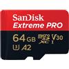 Sandisk Extreme Pro SDXC 64GB 200 MB/s 3 V30