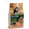 Monge Cane - Bwild - Adult Grain Free - All Breeds - Salmone Piselli - 2,5 Kg