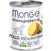 Monge Cane - Natural Superpremium - Monoproteico alla Frutta - Pollo con Ananas - 400 g
