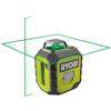 RYOBI RB360GLL - LIVELLA 360 GRADI LASER VERDE AUTOLIVELLANTE IDEALE PER LAVORI DI PRECISIONE SU PI+Ö MURI CONTEMPORANEAMENTE - RYOBI
