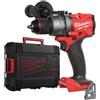 Milwaukee M18 FPD3-0X - TRAPANO AVVITATORE CON PERCUSSIONE BRUSHLESS CON VALIGETTA 158Nm M18 FUEL - SENZA BATTERIE - MILWAUKEE