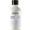 L'Oréal Professionnel Paris | Shampoo Ristrutturante per Tutti i Tipi di Capelli Danneggiati, Rischio di Rottura Ridotto, Colore Protetto, Chioma Lucente&Setosa, Senza Solfati, Metal Detox, 300 ml