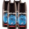 FEI FAN Deodorante Spray ORIGINAL, 24h Di Azione150ml (4 Spray)