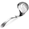 Alessi Nunziatella ESI24, Mestolo Forato di Design per Mozzarella, Acciaio Inossidabile 18/10, Argento