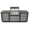 Napoleon Cucina da esterno Oasis con modulo Anta, Pattumiera e Barbecue Bilex605 Napoleon